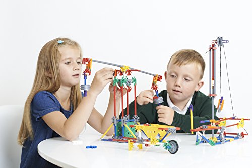 K'Nex K'NEX Stem - Juego de palancas y poleas para construcción de 8 años y más, Juguete Educativo, 139 Piezas