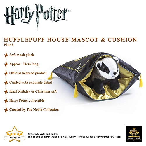 La Noble Colección Peluche Hufflepuff Mascota De La Casa