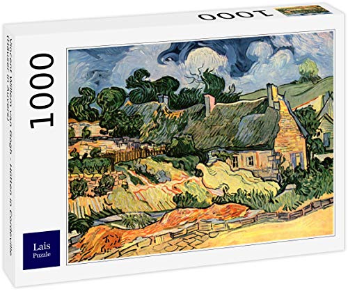 Lais Puzzle Vincent Willem Van Gogh - Casas de Campo en Cordeville (Casas en Auvers) 1000 Piezas