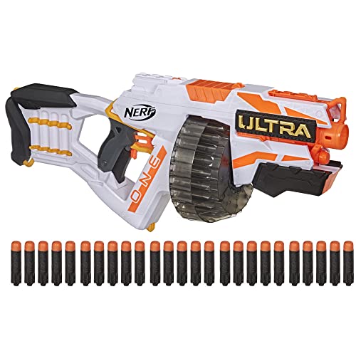 Lanzador motorizado Nerf Ultra One, 25 Dardos Nerf Ultra - Solo Compatible con los Dardos Nerf Ultra One