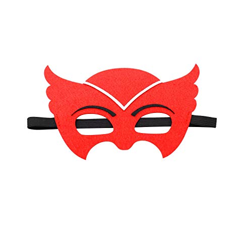 LAOZHOU Máscaras de PJ Cartoon Heroes 12 pcs. Artículos de Fiesta Máscara de Personaje de Cosplay Favores de Fiesta para niños, niñas y niños