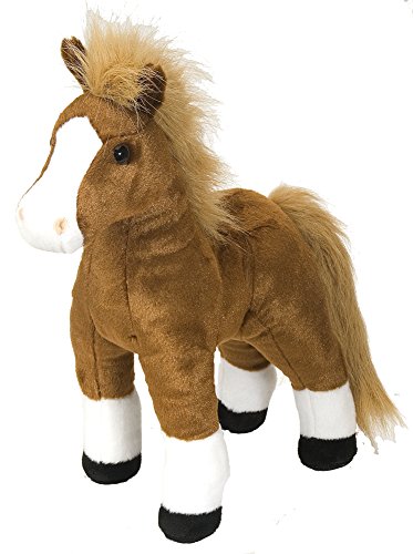 Lashuma Cuddlekins - Caballo de peluche (30 cm), color marrón