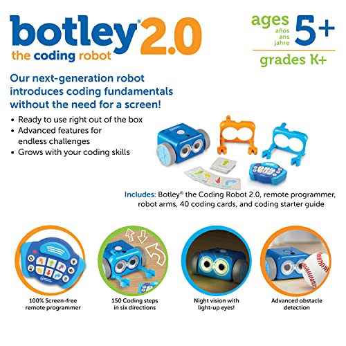 Learning Resources- Botley 2.0 el Robot codificador (LER2941)