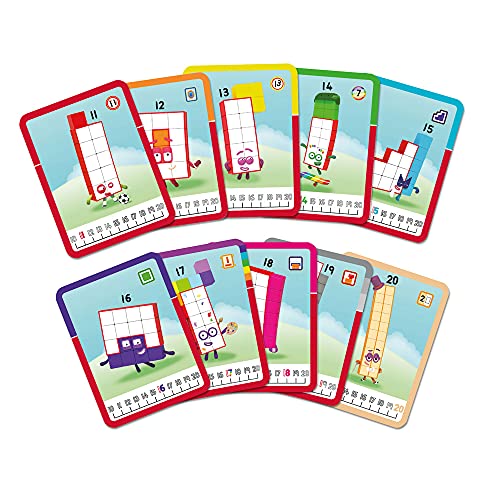 Learning Resources- Set 11 al 20, 30 Actividades relacionadas con los episodios de la Serie, 155 Cubos MathLink Numberblocks y más, 3+ años, Multicolor (LSP0950-UK)