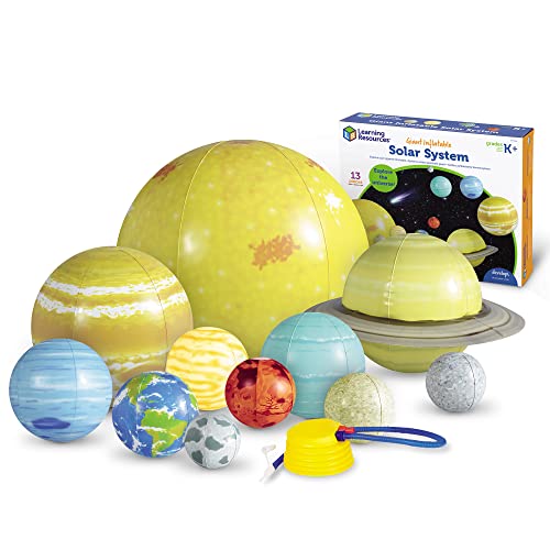 Learning Resources- Set de Sistema Solar Inflable, Color (LER2434)