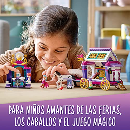 LEGO 41688 Friends Mundo de Magia: Caravana, Autocaravana de Juguete para Niños y Niñas 6 Años con Mini Muñecas