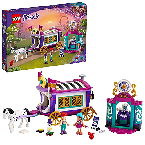 LEGO 41688 Friends Mundo de Magia: Caravana, Autocaravana de Juguete para Niños y Niñas 6 Años con Mini Muñecas