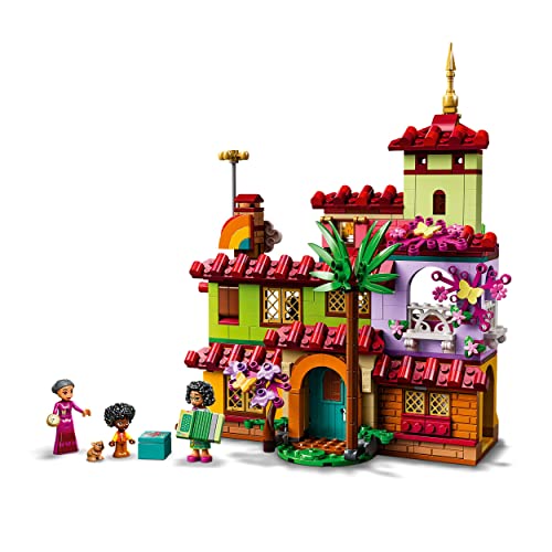 LEGO 43202 Disney Princess Casa Madrigal, Juguete de Construcción de la Película Encanto, Casa de Muñecas, Idea de Regalo