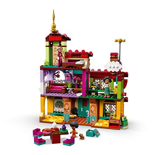 LEGO 43202 Disney Princess Casa Madrigal, Juguete de Construcción de la Película Encanto, Casa de Muñecas, Idea de Regalo