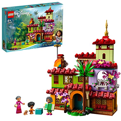 LEGO 43202 Disney Princess Casa Madrigal, Juguete de Construcción de la Película Encanto, Casa de Muñecas, Idea de Regalo