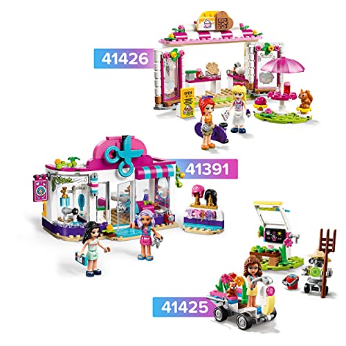 LEGO 66687 Friends, Paquete Promocional 3en1: Peluquería, Cafetería del Parque y Huerto de Flores de Olivia, Set de Regalo, A Partir de 6 años 