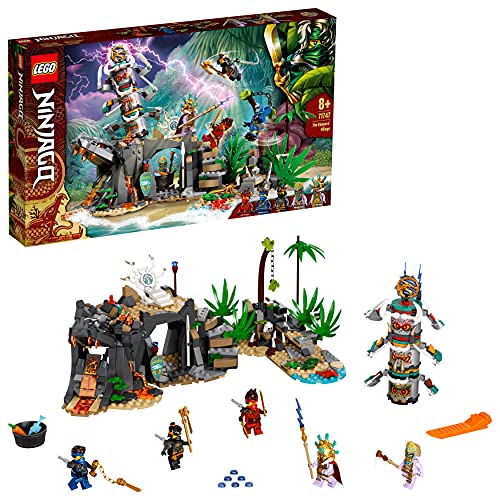 LEGO 71747 Ninjago Aldea de los Guardianes Juguete de construcción con Mini Figuras de Ninja Cole y más para Niños +8 años