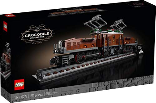 LEGO Creator 10277 - Locomotora de cocodrilo 1271 Piezas