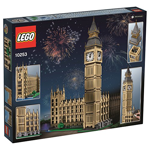 LEGO Creator - Big Ben, Set de Contrucción del Monumento de Londres, Maqueta de Juguete para Construir (10253)