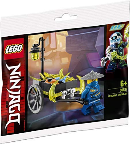 LEGO LEGO-5702016667790 Ninjago Merchant Avatar Jay Polybag Set 30537 (Enbolsado), Multicolor