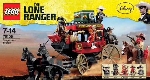 Lego Lone Rangers - Disney Lone Rangers 3, Juego de construcción (79108)