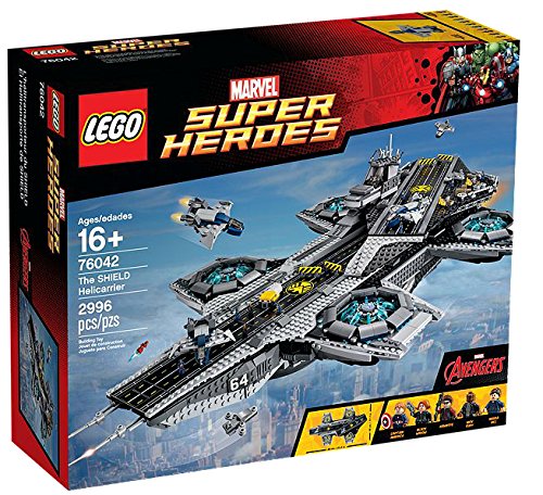 LEGO Marvel Super Heroes El Helitransporte de SHIELD - juegos de construcción (16 año(s), 2996 pieza(s), Cómics, Niño/niña, Multicolor)