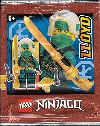 LEGO Ninjago Lloyd #7 - Juego de papel de aluminio para minifiguras 892179 (embolsado)