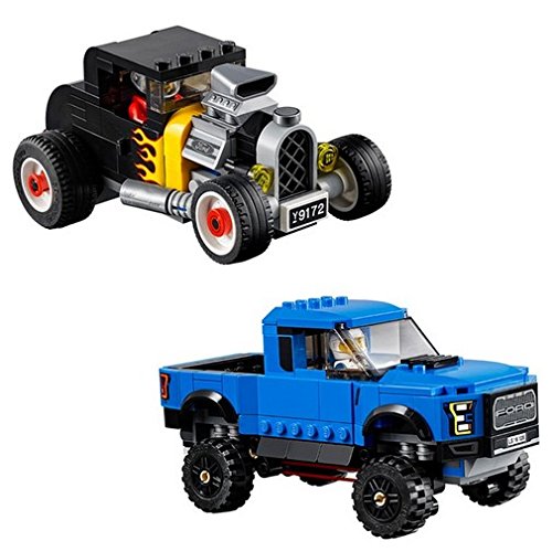 LEGO Speed Champions - Set con Ford F-150 Raptor y Ford A Modificado, Multicolor (75875)