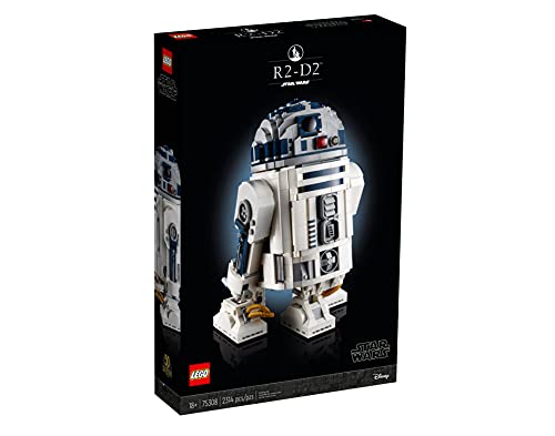 LEGO Star Wars: R2-D2 75308 Building Model and Collectible Minifigure（2,314 Pieces）