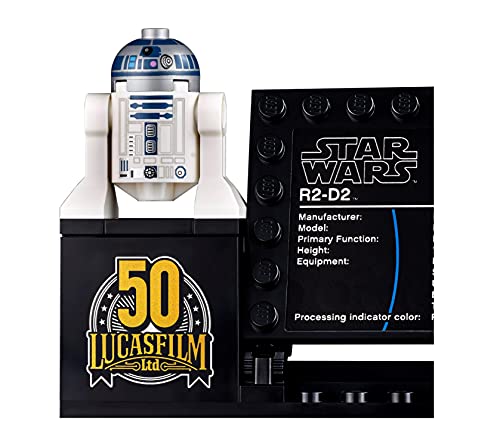 LEGO Star Wars: R2-D2 75308 Building Model and Collectible Minifigure（2,314 Pieces）