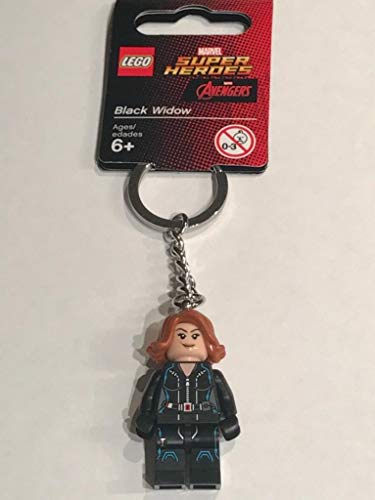 Lego - Super Heroes: Negro Widow Llavero