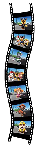 LEXIBOOK- Patrulla Canina-Linterna de Bolsillo con proyector 3 Discos and 24 imágenes Paw Patrol