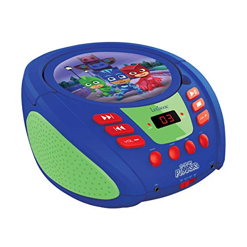 Lexibook RCD108PJM- Lector Radio CD PJ Masks