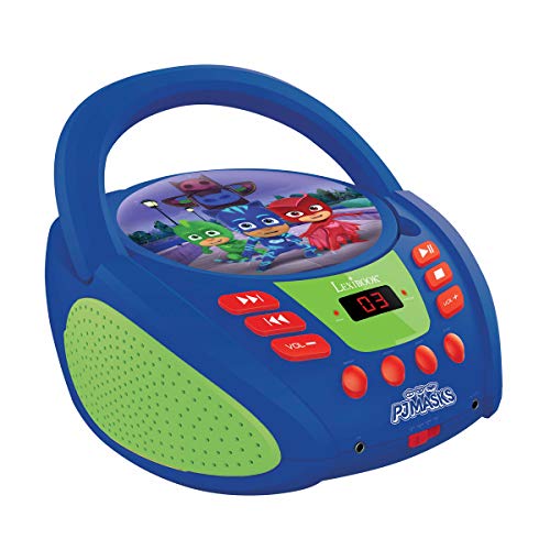 Lexibook RCD108PJM- Lector Radio CD PJ Masks