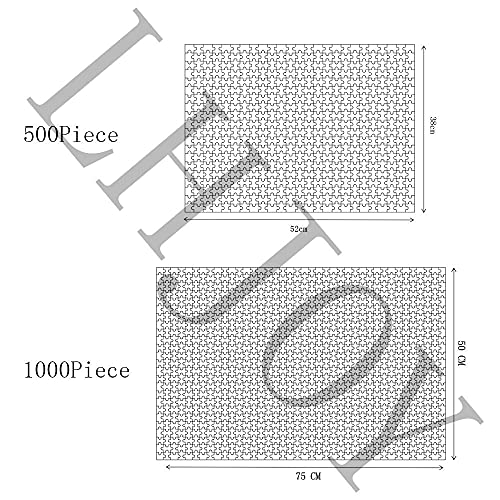 LHJOY Maravilloso Desastre Puzzle 500 Piezas Collie Basset Hound Jack Russell Terrier Perro Animales Regalo de cumpleaños 52x38cm