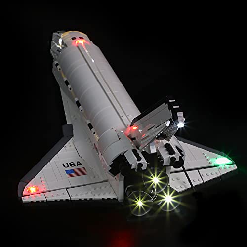 LIGHTAILING Conjunto de Luces (Creator Transbordador Espacial Discovery de la NASA) Modelo de Construcción de Bloques - Kit de luz LED Compatible con Lego 10283 (NO Incluido en el Modelo)