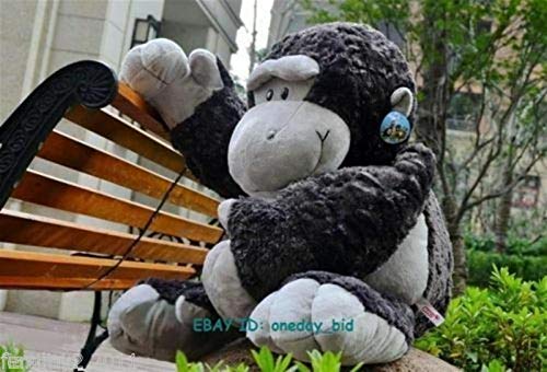 LIGUANGWEN Gigante Mono Grande Juguete De Peluche De Felpa Gorila Amigo De Los Animales Almohadilla del Regalo del Duende Erizo En La Estantería De Peluche De Juguete