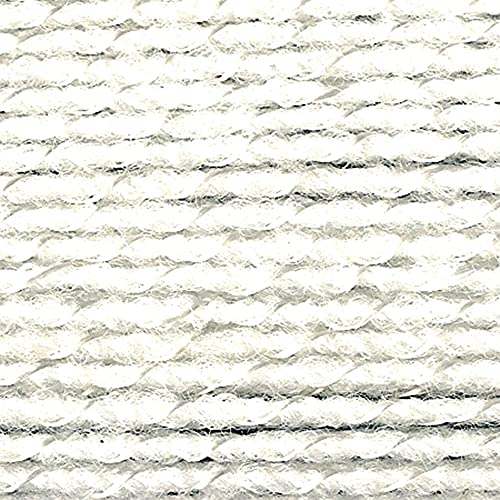 Lion Brand Yarn Company 1 pieza Babysoft Pompadour, Blanco bebé