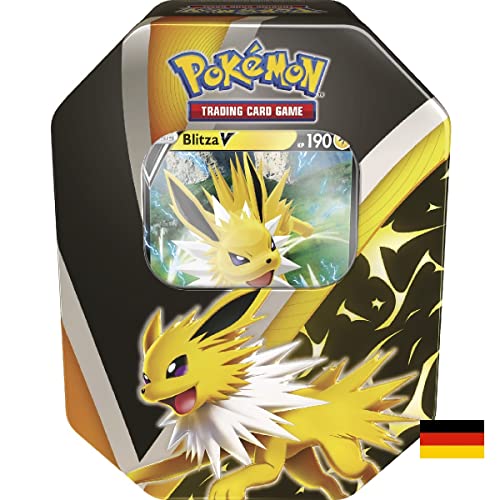 Lively Moments Pokemon Tin Box Espada y escudo Blitza V DE y tarjeta de felicitación gratis