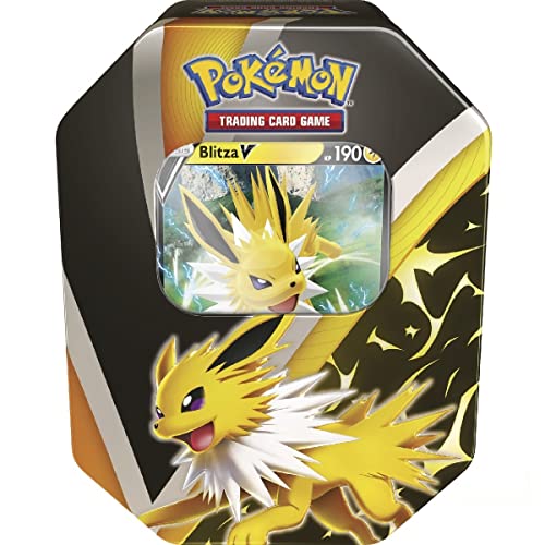 Lively Moments Pokemon Tin Box Espada y escudo Blitza V DE y tarjeta de felicitación gratis