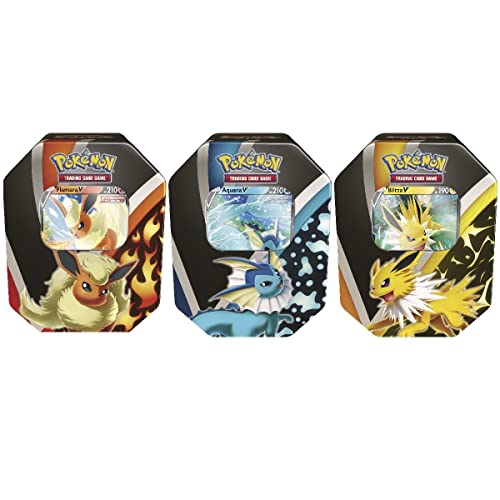 Lively Moments Pokemon Tin Box Espada y escudo Blitza V DE y tarjeta de felicitación gratis