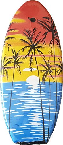 Lively Moments Tabla de Bodyboard, surf, tabla de natación Tropical Sun aprox. 100 cm