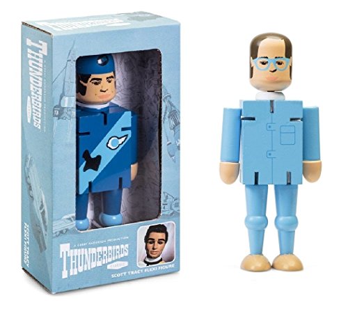 Lizzy® - Figura flexible con licencia de THUNDERBIRDS (cerebros/SCOTT/PARKER)