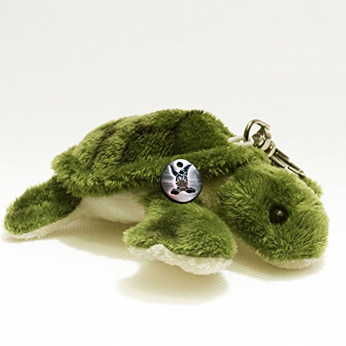 Llavero con forma de tortuga de peluche colgante reptiles Dancer – Animales de peluche