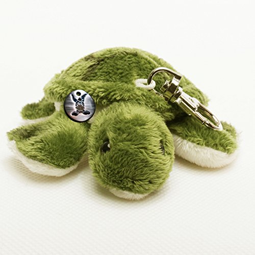 Llavero con forma de tortuga de peluche colgante reptiles Dancer – Animales de peluche