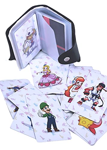 Lote de 20 tarjetas NFC estilo Amiibo para el juego Super Smash Bros Ultimate con una bolsa de almacenamiento