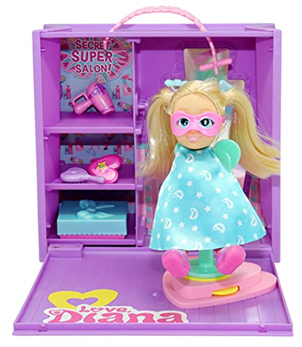 Love, Diana- Super Secret Salon – Mini Mall Mystery Shopper, Colores Variados (Vivid Toy Group 919602.002)