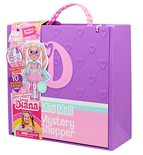 Love, Diana- Super Secret Salon – Mini Mall Mystery Shopper, Colores Variados (Vivid Toy Group 919602.002)