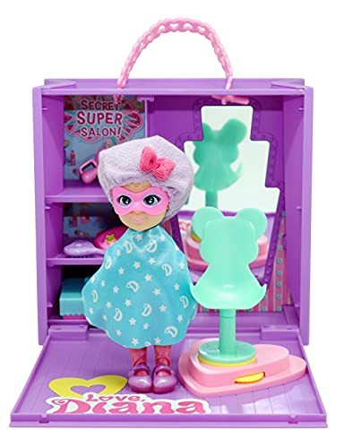 Love, Diana- Super Secret Salon – Mini Mall Mystery Shopper, Colores Variados (Vivid Toy Group 919602.002)