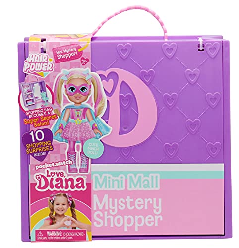 Love, Diana- Super Secret Salon – Mini Mall Mystery Shopper, Colores Variados (Vivid Toy Group 919602.002)