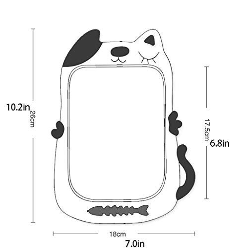 LTCTL Tablero de Dibujo LCD para niños Dibujo a Mano Tablero de Dibujo a Domicilio Tablero de Dibujo de Graffiti para Pintar, Graffiti Juguetes de Escritura (Color : Dark Gray Color)