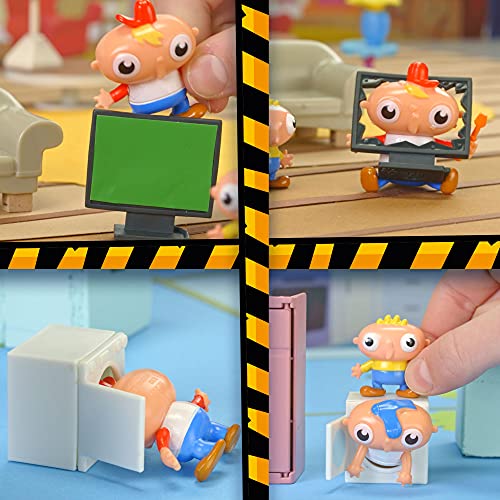 LUCKY BOB 6 Packs de 2 Figuras | Pack de 12 Figuras coleccionables y divertidas de Lucky Bob con 12 Accesorios | Juguete muñeco para niños +3 años