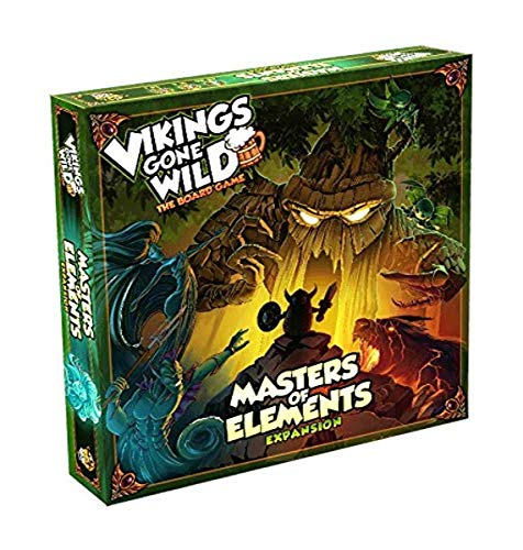 Lucky Duck Games LKY009 Vikings Gone Wild: Masters of Elements Juego de Mesa