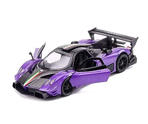 M-zen Versión de lujo Modelo de coche Coche de metal Coche de fundición a presión Modelo de coche de aleación Pagani Zonda R Modelo de coche deportivo Juguete de afición Gente exitosa Colecciones prec