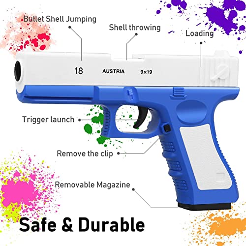 M1911 Ery Ery Ecry Soft Bullet Gun/Soft Bullet Pistol - Pistola de Juguete for niños con la Revista y Balas de silenciador Realista 1: 1 Pistola de Juguete for niños (Color : Bleu)